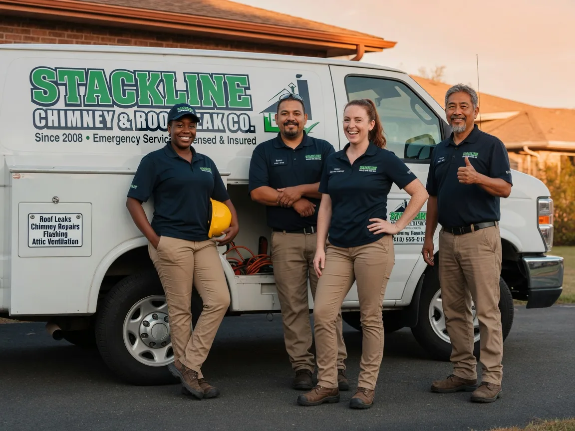 Chimney flashing repair company in Leonardo, NJ
